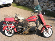 1957 Cushman Eagle Motorcycle